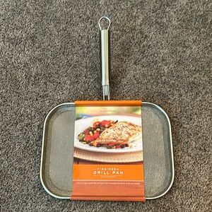 Williams Sonoma Fine Mesh Grill Pan with Removable Handle.   New!